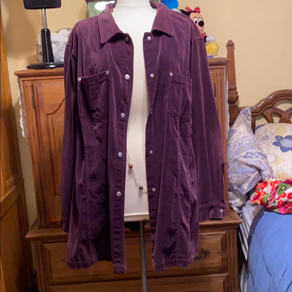 EUC Purple Cover Jacket